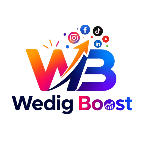 WeDig Boost — WB brand mark